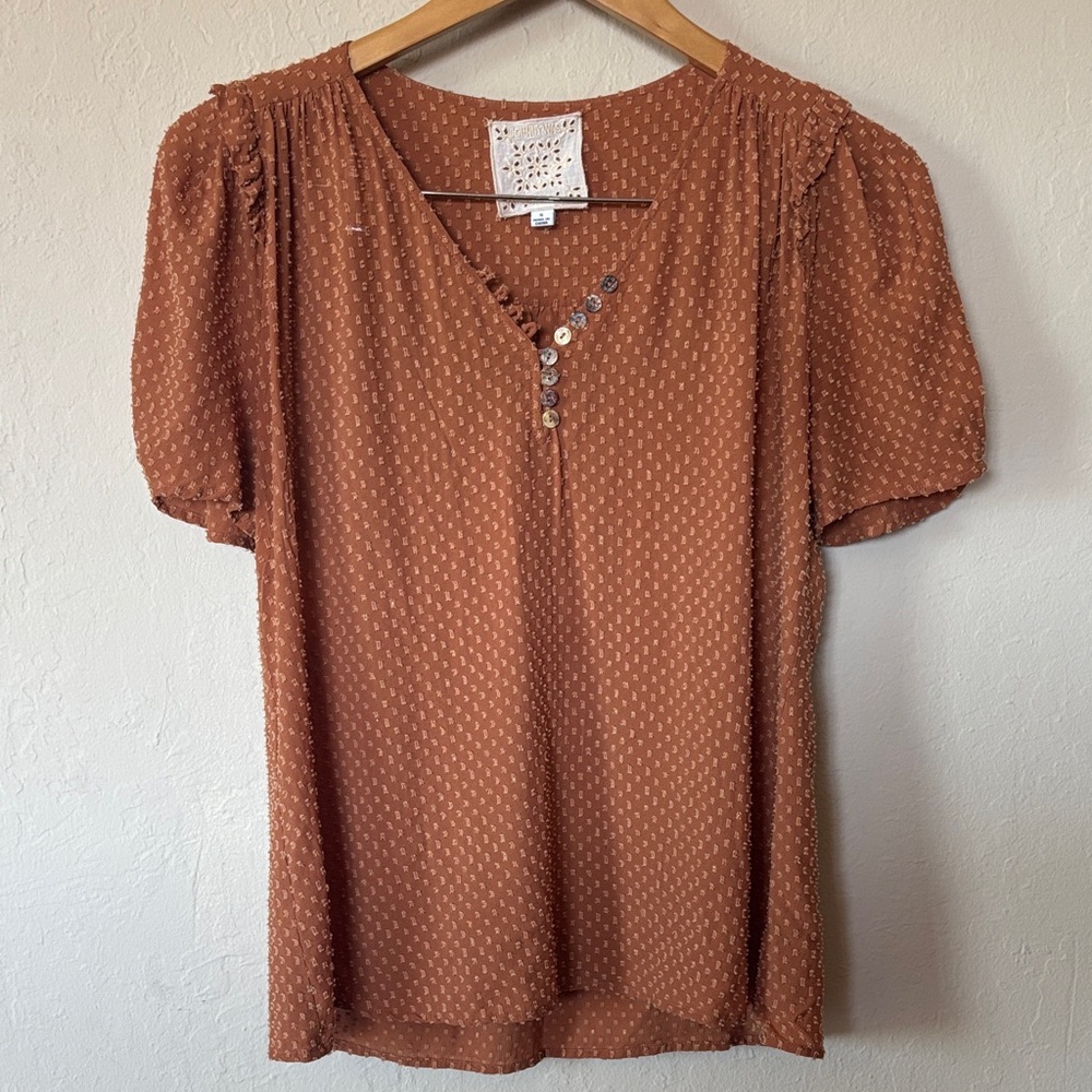 Johnny was archer flare top boho style